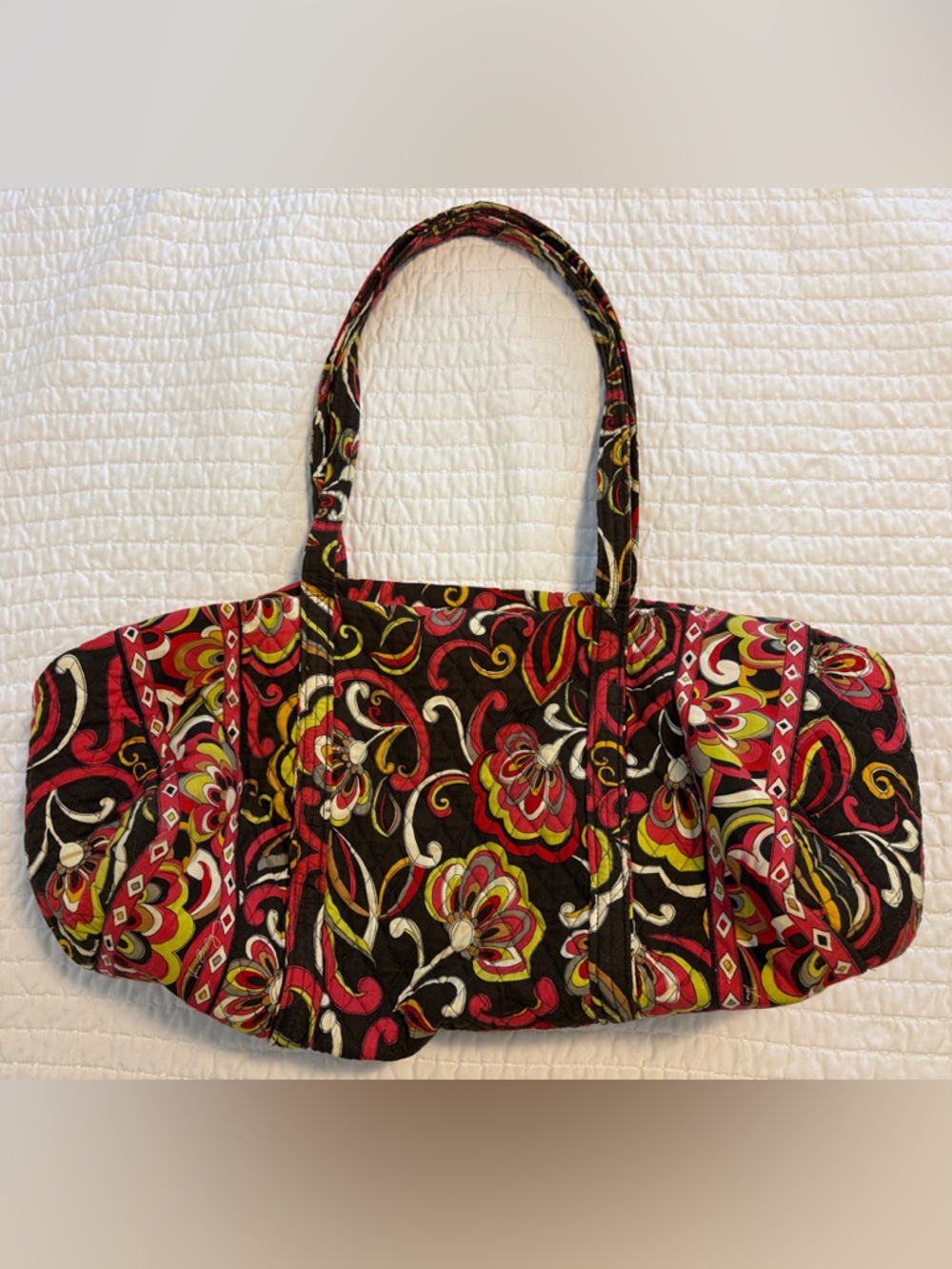 Vera Bradley weekender tote (large), retired pattern Puccini